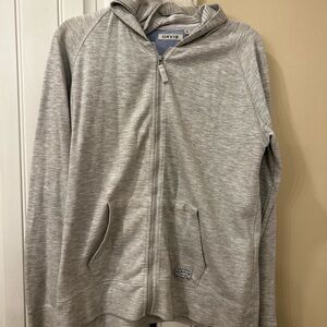 Orvis Light Gray Hooded Jacket
